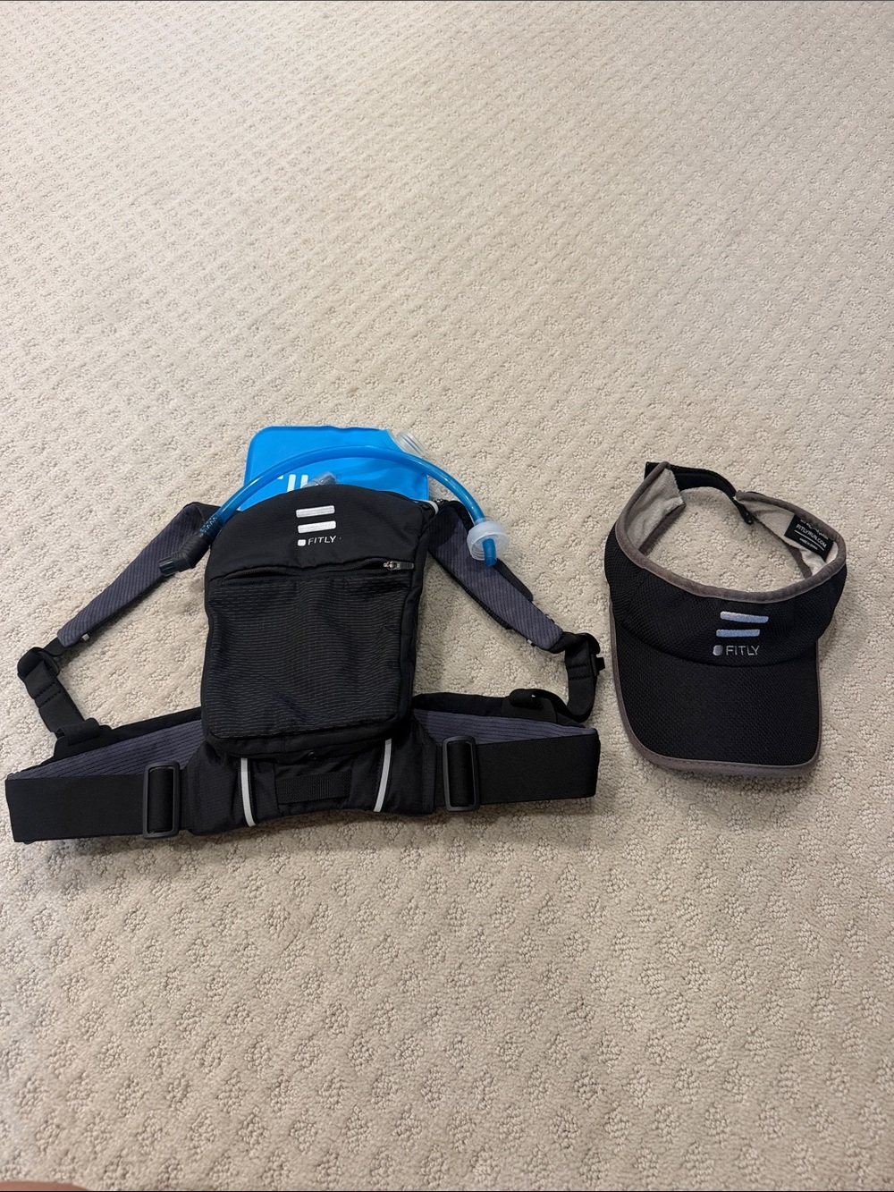 Fitly Visor and Minimalist Backpack Bundle
